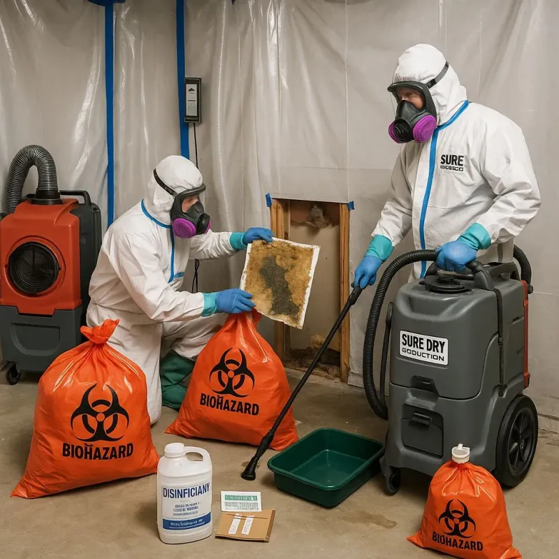 Contaminated Water Handling Protocols process in Lake Barcroft, VA