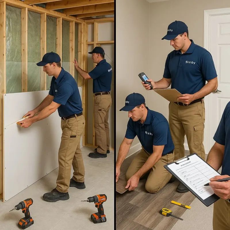 Repairs and Reconstruction process in Lake Barcroft, VA
